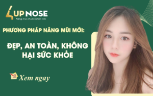 Tại 4Upnose quý khách hàng sẽ được trải nghiệm phương pháp nâng mũi mới: ĐẸP, AN TOÀN, KHÔNG HẠI SỨC KHỎE!