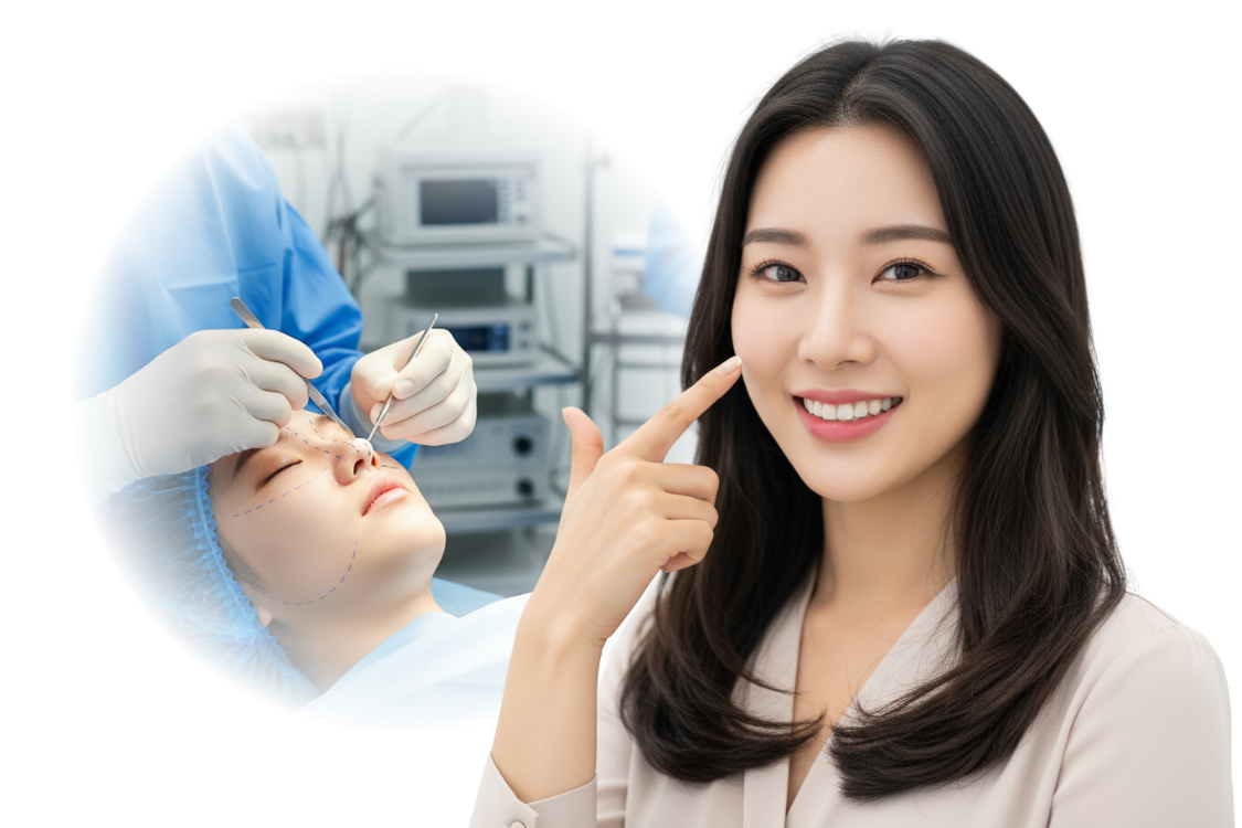 Nâng mũi chỉ collagen giá bao nhiêu